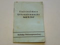 Vorläufige Bedienungsanleitung " Einfriersichere Höhenatemmaske Gerät Nr. 10-67 " 8 Seiten, komplett, selten