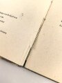 "Der Fahnenträger von Verdun" datiert 1923, 95 Seiten, DIN A5, eine Seiten zerrissen und Einband lose