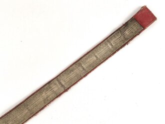 Kaiserreich, Teil eines Gehänge für eine Blankwaffe, Gesamtlänge 70cm