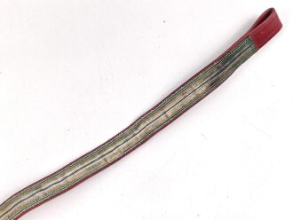 Kaiserreich, Teil eines Gehänge für eine Blankwaffe, Gesamtlänge 72cm