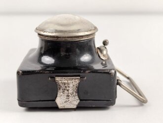 Taschenlampe Pertrix ohne Nummer, Originallack, Funktion nicht geprüft
