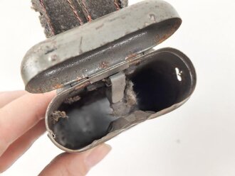 1.Weltkrieg, Taschenlampe "Militaria" Originallack, unvollständig