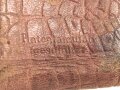 1.Weltkrieg, Taschenlampenhülle aus Leder, unvollständig