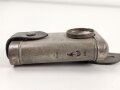 1.Weltkrieg, Taschenlampe ohne Bezeichnung,  Originallack, das Glas sitzt lose auf