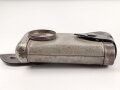 1.Weltkrieg, Taschenlampe ohne Bezeichnung,  Originallack, das Glas sitzt lose auf