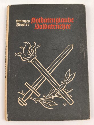 "Soldatenglaube Soldatenehre" datiert 1940, 70...