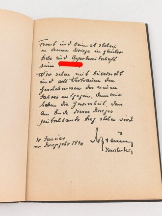 "Soldatenglaube Soldatenehre" datiert 1940, 70 Seiten, DIN A5