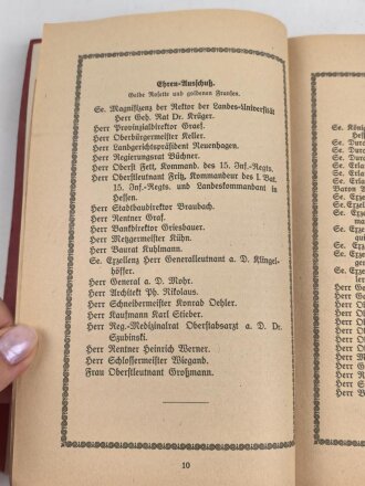 "Grosser 116er Tag Giessen 5.-7. Sept. 1925", 48 Seiten, DIN A5