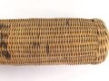 1.Weltkrieg, Weidenkorb für eine Artilleriegranate. Bodendurchmesser etwa 19cm, Höhe 66cm