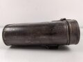 Eisenblechbehälter mit unbekannter Verwendung. Bodenbreite 12cm, Höhe 17,5cm