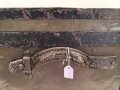 1.Weltkrieg, Offizierskiste des Hauptmann Mietens, Angehöriger im Füsilier Regiment 80. Originallack, Maße etwa 35 x 70 x 30cm