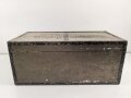 1.Weltkrieg, Offizierskiste des Hauptmann Mietens, Angehöriger im Füsilier Regiment 80. Originallack, Maße etwa 35 x 70 x 30cm