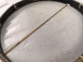 Frankreich, alte Trommel Hersteller J & E Gaudu. Höchstwahrscheinlich militärischen Ursprungs. Durchmesser etwa 36cm. Die Felle "erneuert" ungereinigt