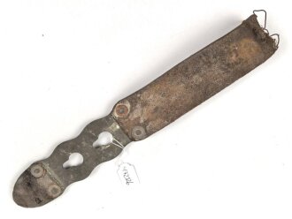 Frankreich, Teil von einem Kürass. Ungereinigt, Leder weich