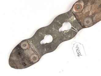 Frankreich, Teil von einem Kürass. Ungereinigt, Leder weich