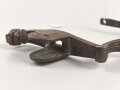 Kaiserreich, massives Messinggefäß für einen Säbel. Gesamthöhe 14cm