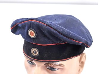 Kaiserreich, Schirmmütze ungereinigt, Schirm lose