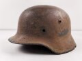 Stahlhelmglocke Modell 1935 Wehrmacht. Grob gereinigter Wasserfund