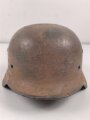 Stahlhelmglocke Modell 1935 Wehrmacht. Grob gereinigter Wasserfund