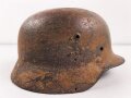 Stahlhelmglocke Modell 1935 Wehrmacht. Grob gereinigter Wasserfund