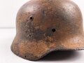 Stahlhelmglocke Modell 1935 Wehrmacht. Grob gereinigter Wasserfund