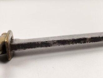 Preussen, Hirschfänger Modell 1910. Ohne erkennbare Markierung, Griff lose