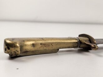 Preussen, Hirschfänger Modell 1910. Ohne erkennbare Markierung, Griff lose