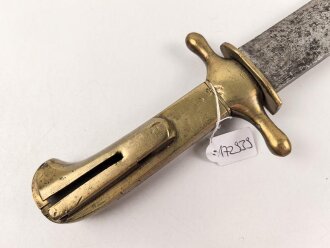Preussen, Hirschfänger Modell 1910. Ohne erkennbare Markierung, Griff lose