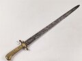 Preussen, Hirschfänger Modell 1910. Ohne erkennbare Markierung, Griff lose