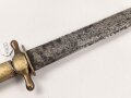 Preussen, Hirschfänger Modell 1910. Ohne erkennbare Markierung, Griff lose