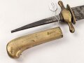 Preussen, Hirschfänger Modell 1910. Ohne erkennbare Markierung, Griff lose
