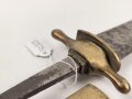 Preussen, Hirschfänger Modell 1910. Ohne erkennbare Markierung, Griff lose