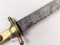 Preussen, Hirschfänger Modell 1910. Ohne erkennbare Markierung, Griff lose