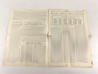 "Der weisse Stern - Feld Nachrichtenblatt unserer Division", Nummer 11 vom 9. Februar 1944