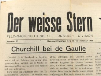 "Der weisse Stern - Feld Nachrichtenblatt unserer...