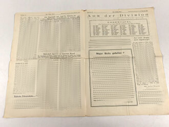 "Der weisse Stern - Feld Nachrichtenblatt unserer Division", Nummer 12 vom 12./13. Februar 1944