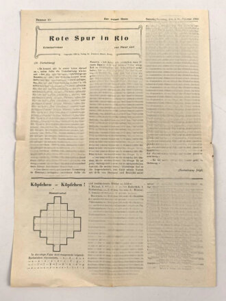 "Der weisse Stern - Feld Nachrichtenblatt unserer Division", Nummer 10 vom 5./6. Februar 1944