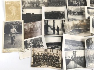 1.Weltkrieg, Konvolut 50 Fotos, meist im Postkartenformat