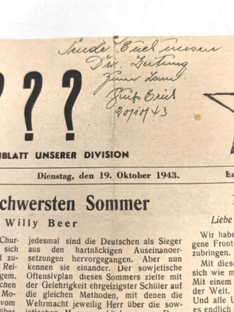 "Der weisse Stern - ??? Nachrichtenblatt unserer...