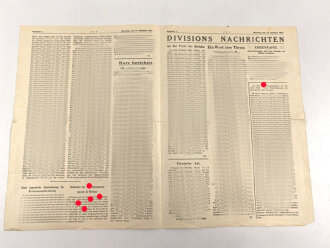 "Der weisse Stern - ??? Nachrichtenblatt unserer Division", Nummer 46 vom 19. Oktober 1943