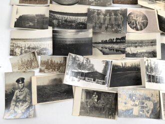 1.Weltkrieg, Konvolut 50 Fotos, meist im Postkartenformat