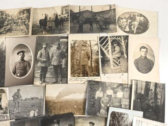 1.Weltkrieg, Konvolut 50 Fotos, meist im Postkartenformat