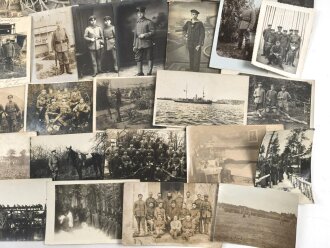 1.Weltkrieg, Konvolut 50 Fotos, meist im Postkartenformat