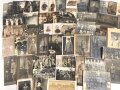 Kaiserreich und 1.Weltkrieg, Konvolut 50 Fotos, meist im Postkartenformat