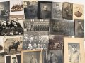 Kaiserreich und 1.Weltkrieg, Konvolut 50 Fotos, meist im Postkartenformat