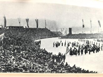 "Kampf und Sieg in Schnee und Eis - Winterolympia 1936" datiert 1937, 111 Seiten, über DIN A5