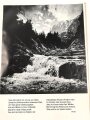 "Im Angesicht des Gebirges" Bild einer Landschaft im Jahreskreis, datiert 1937, 71 Seiten, über DIN A4