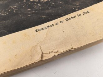"Das Generalgouvernement Warschau" Eine Bilderreihe datiert 1918, 163 Seiten, über DIN A4