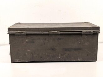 Kolonialamt 1913, Kammergestempelte Offizierskiste I  des Korpsarzt Dr. Papenhausen. Gebraucht, ungereinigt