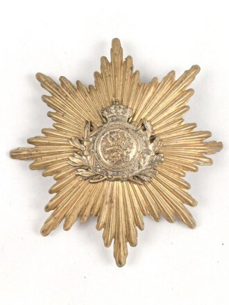 Belgien, Emblem für einen Lederhaube. So...